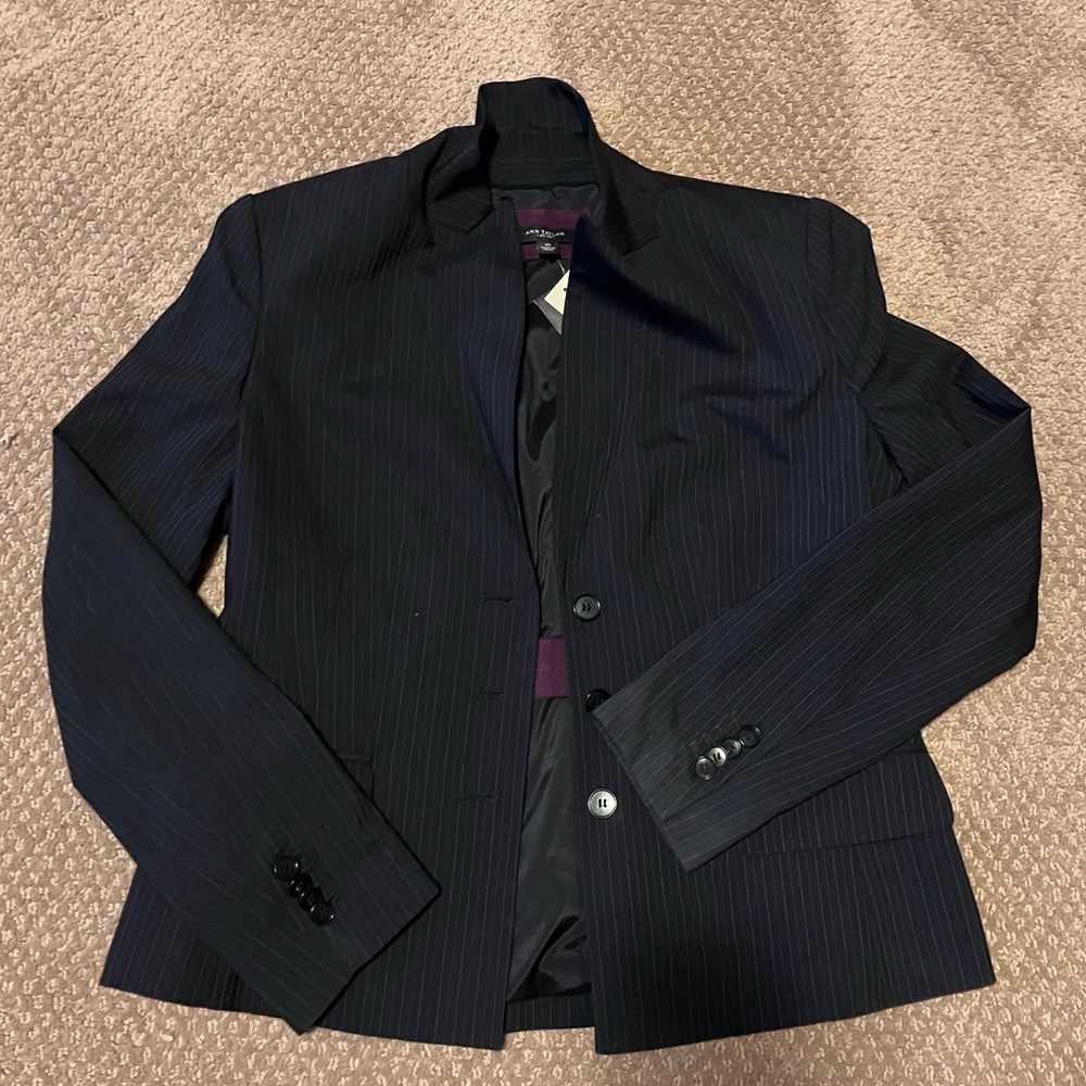 Ann Taylor Pin Stripe Blazer